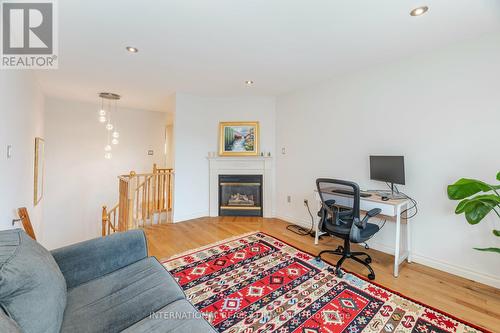 1750 Silver Maple Drive, Pickering, ON - Indoor Photo Showing Living Room With Fireplace