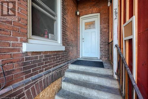 View of exterior entry - 742 Dundas Street, Woodstock, ON - Outdoor With Exterior