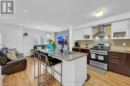 5 Francesco Street, Brampton, ON - Indoor Photo Showing Kitchen With Double Sink