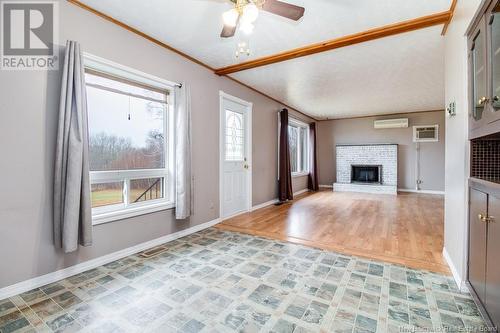 5 Holmes Road, Grand Lake, NB - Indoor With Fireplace