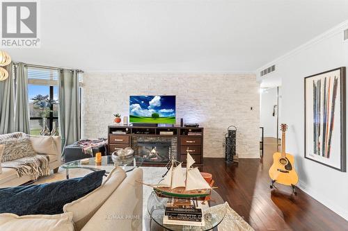 205 - 1333 Bloor Street, Mississauga, ON - Indoor Photo Showing Living Room