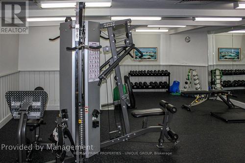 205 - 1333 Bloor Street, Mississauga, ON - Indoor Photo Showing Gym Room