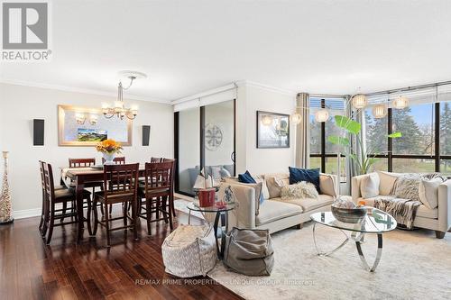 205 - 1333 Bloor Street, Mississauga, ON - Indoor Photo Showing Living Room