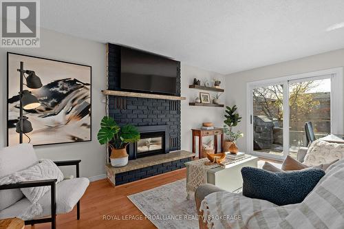 953 Alpine Court, Kingston (North Of Taylor-Kidd Blvd), ON - Indoor Photo Showing Living Room With Fireplace