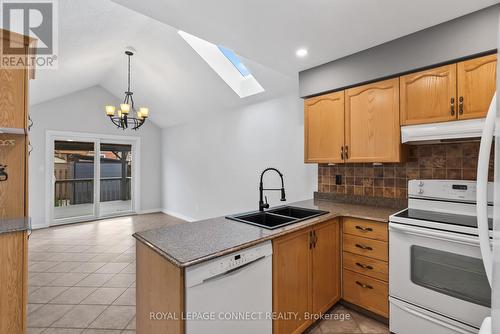 21 Caleche Avenue, Clarington, ON - Indoor Photo Showing Kitchen With Double Sink