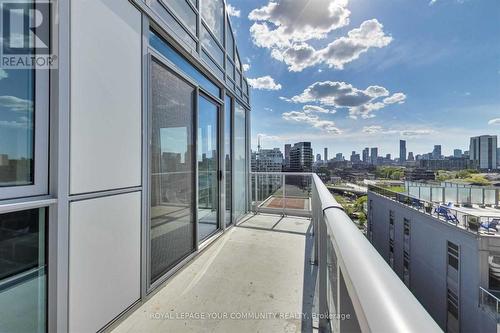 1016 - 30 Baseball Place, Toronto, ON - Outdoor With Balcony With View