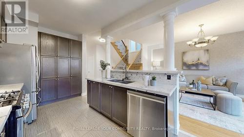 24 Pavlova Crescent, Richmond Hill, ON - Indoor Photo Showing Kitchen With Double Sink With Upgraded Kitchen