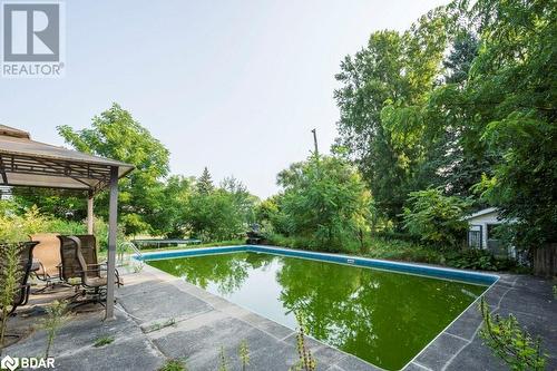 View of swimming pool featuring a patio - 48 North Trent Street, Frankford, ON - Outdoor With In Ground Pool With Backyard