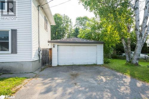 View of garage - 48 North Trent Street, Frankford, ON - Outdoor With Exterior