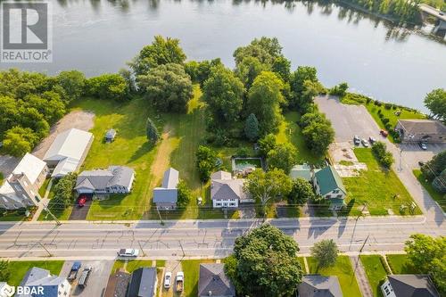 Aerial view with a water view - 48 North Trent Street, Frankford, ON - Outdoor With Body Of Water With View