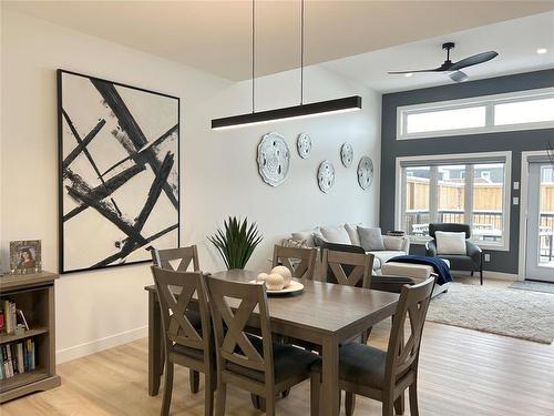 66 Marquis Crescent, Brandon, MB - Indoor Photo Showing Dining Room