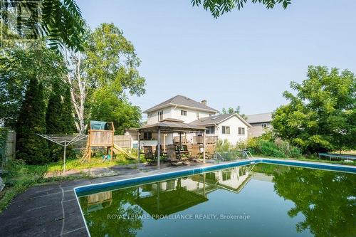 48 North Trent Street, Quinte West, ON - Outdoor With In Ground Pool With Backyard