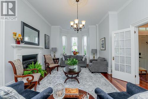 232 Dundas Street W, Greater Napanee, ON - Indoor Photo Showing Living Room With Fireplace