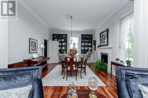 232 Dundas Street W, Greater Napanee, ON - Indoor Photo Showing Dining Room With Fireplace