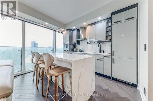 4406 - 14 York Street, Toronto, ON - Indoor Photo Showing Kitchen