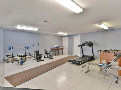 Exercise room - 14 Ch. Du Mont-Maribou, Saint-Sauveur, QC - Indoor Photo Showing Gym Room