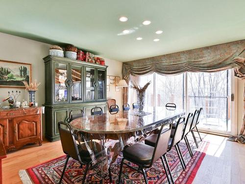 Dining room - 14 Ch. Du Mont-Maribou, Saint-Sauveur, QC - Indoor Photo Showing Dining Room