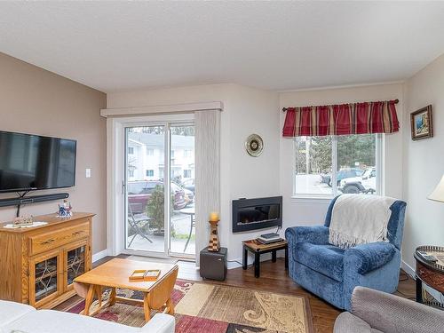 39-211 Madill Rd, Lake Cowichan, BC - Indoor Photo Showing Living Room With Fireplace