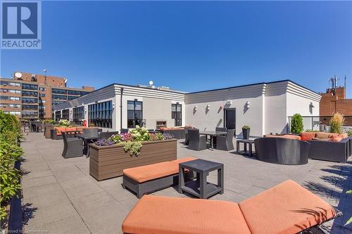 View of patio featuring outdoor lounge area - 112 Benton Street Unit# 116, Kitchener, ON - Outdoor With Deck Patio Veranda