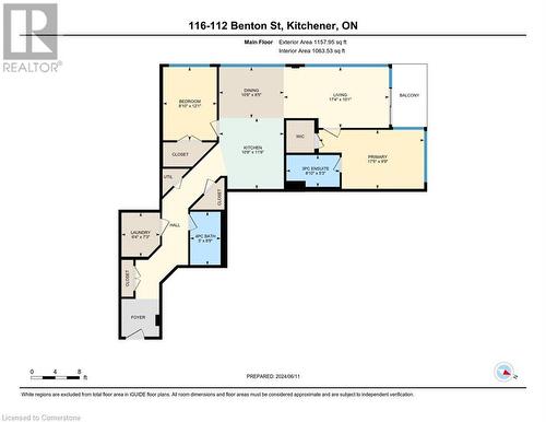 Floor plan - 112 Benton Street Unit# 116, Kitchener, ON - Other