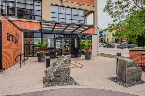 View of patio - 112 Benton Street Unit# 116, Kitchener, ON - Outdoor