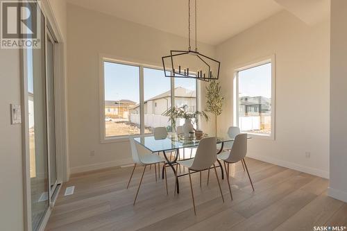 211 Flynn Bend, Saskatoon, SK - Indoor Photo Showing Dining Room