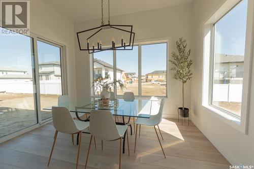 211 Flynn Bend, Saskatoon, SK - Indoor Photo Showing Dining Room