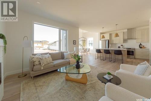 211 Flynn Bend, Saskatoon, SK - Indoor Photo Showing Living Room