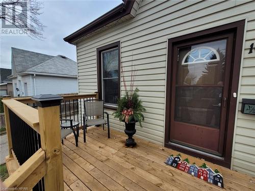 View of wooden deck - 1061 Margaret Street, London, ON 