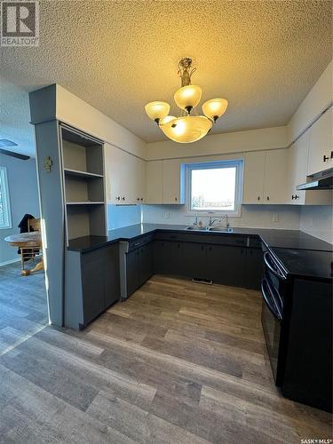 203 2Nd Avenue N, Stenen, SK - Indoor Photo Showing Kitchen With Double Sink