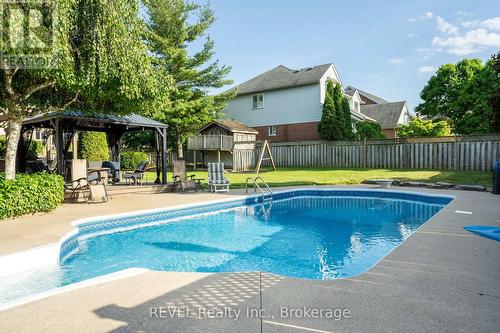 3412 Vinehaven Trail, Lincoln, ON - Outdoor With In Ground Pool With Deck Patio Veranda With Backyard