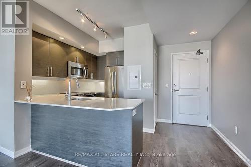 1421 - 85 East Liberty Street, Toronto, ON - Indoor Photo Showing Kitchen With Stainless Steel Kitchen