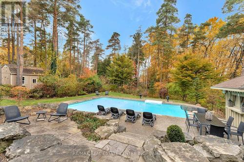 994 Stonebrook Road, Cambridge, ON - Outdoor With In Ground Pool With Backyard