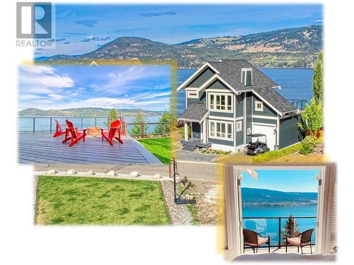 7016 Barcelona Drive Unit# 6, Kelowna, BC - Outdoor With Body Of Water With View