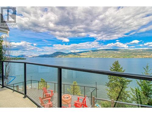 7016 Barcelona Drive Unit# 6, Kelowna, BC - Outdoor With Body Of Water With Balcony With View