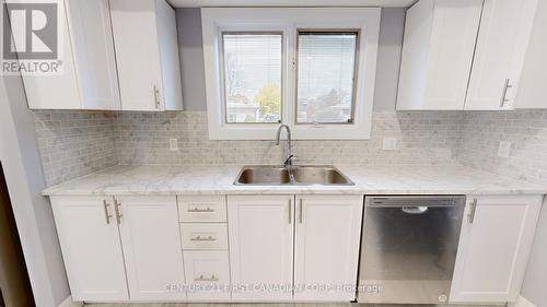 43 Carey Crescent, London, ON - Indoor Photo Showing Kitchen With Double Sink With Upgraded Kitchen