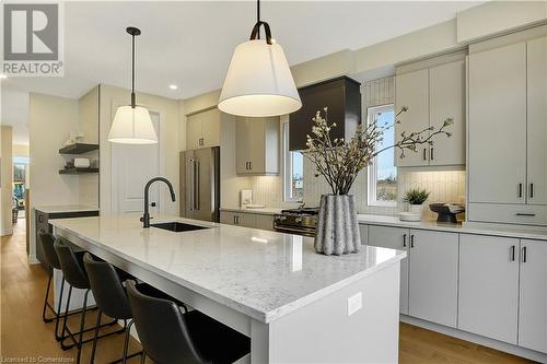 Lt 1 Wesley Boulevard, Cambridge, ON - Indoor Photo Showing Kitchen With Upgraded Kitchen