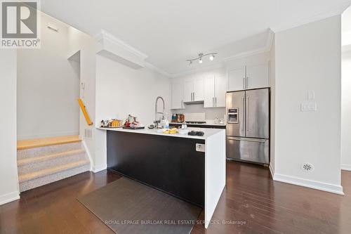 11 - 4080 Parkside Village Drive, Mississauga, ON - Indoor Photo Showing Kitchen With Stainless Steel Kitchen With Upgraded Kitchen