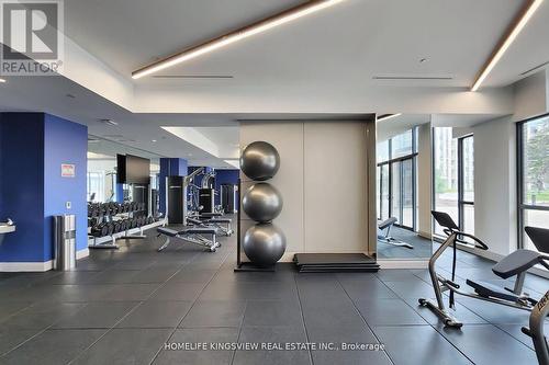 701 - 293 The Kingsway, Toronto, ON - Indoor Photo Showing Gym Room