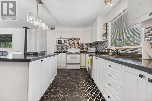 20527 Melbourne Road, Southwest Middlesex, ON - Indoor Photo Showing Kitchen With Upgraded Kitchen