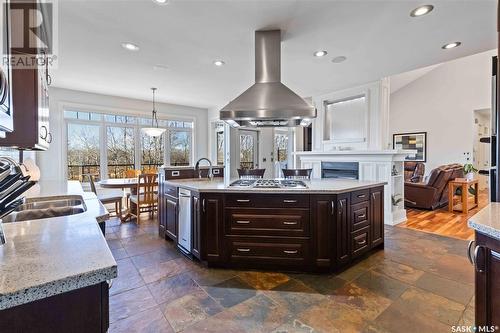 106 Mission Ridge, Aberdeen Rm No. 373, SK - Indoor Photo Showing Kitchen With Double Sink