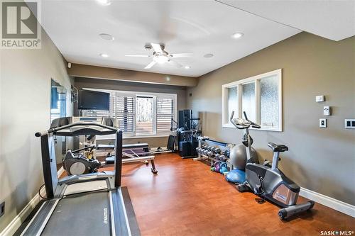 106 Mission Ridge, Aberdeen Rm No. 373, SK - Indoor Photo Showing Gym Room