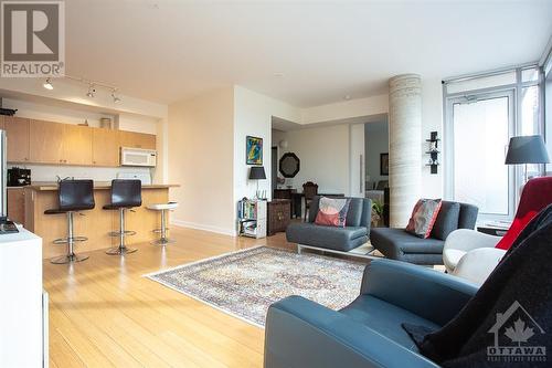 180 York Street Unit#301, Ottawa, ON - Indoor Photo Showing Living Room