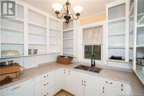 28 Chapman Road, Newcastle Creek, NB - Indoor Photo Showing Kitchen With Double Sink