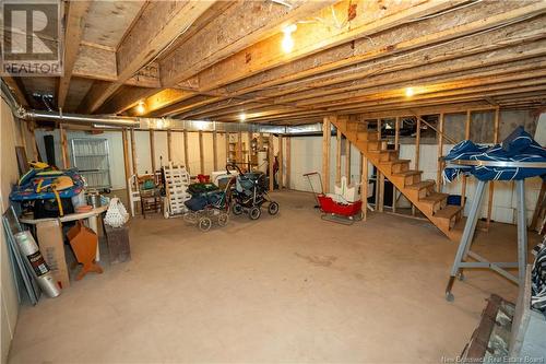 28 Chapman Road, Newcastle Creek, NB - Indoor Photo Showing Basement