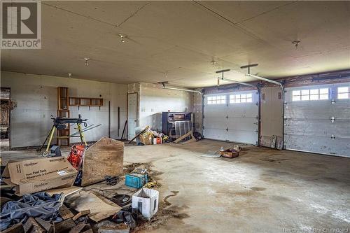 28 Chapman Road, Newcastle Creek, NB - Indoor Photo Showing Garage