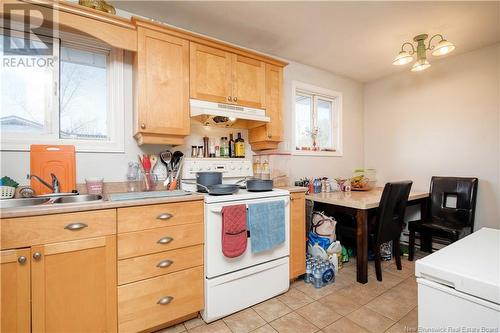 75-77 Maplehurst Drive, Moncton, NB - Indoor Photo Showing Kitchen With Double Sink