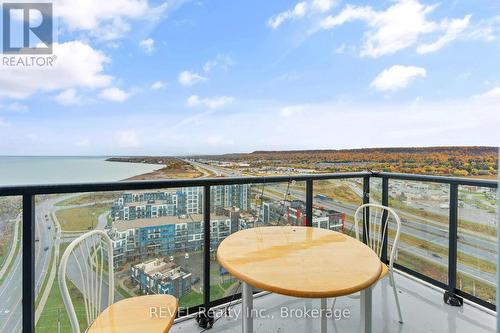 1907 - 385 Winston Road, Grimsby (540 - Grimsby Beach), ON - Outdoor With Balcony With View