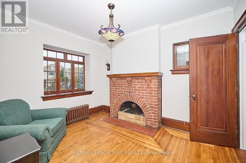 4980 Jepson Street, Niagara Falls (211 - Cherrywood), ON - Indoor Photo Showing Living Room With Fireplace