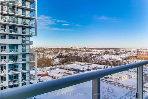 1313 - 55 Speers Road, Oakville, ON - Outdoor With Balcony With View